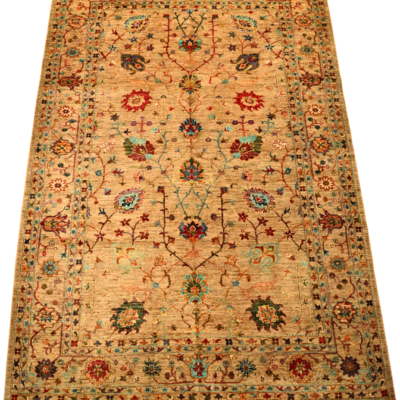 HERITAGE HAND-KNOTTED AFGHAN WOOL RUG