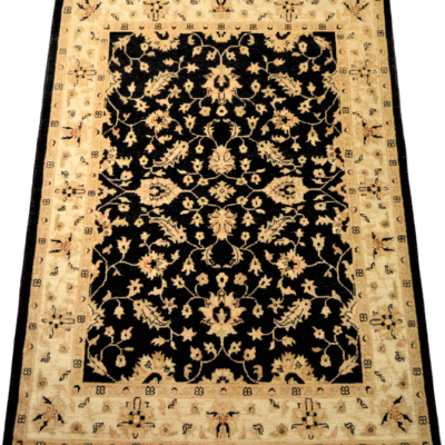 CHOBI ZEIGLER HAND-KNOTTED AFGHAN WOOL RUG