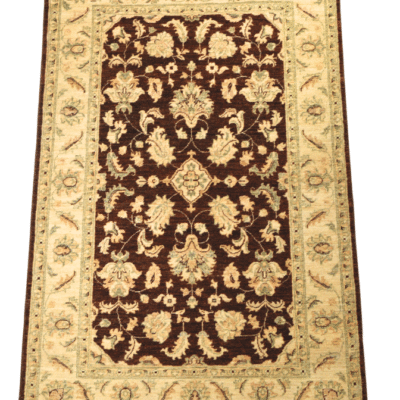 CHOBI ZEIGLER – HAND-KNOTTED AFGHAN MASTERPIECE
