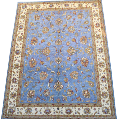CHOBI ZEIGLER – HAND-KNOTTED AFGHAN MASTERPIECE WITH TRADITIONAL ELEGANCE