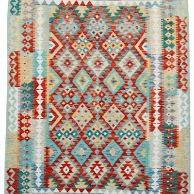 ERSARI KILIM – Handwoven Turkmen Flatweave Masterpiece
