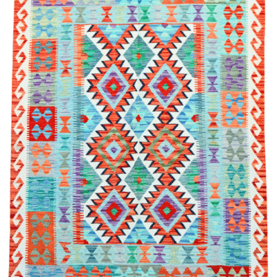 ERSARI KILIM – Authentic Handwoven Afghan Flatweave Rug
