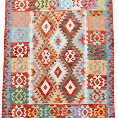 ERSARI KILIM – Traditional Afghan Handwoven Kilim Rug