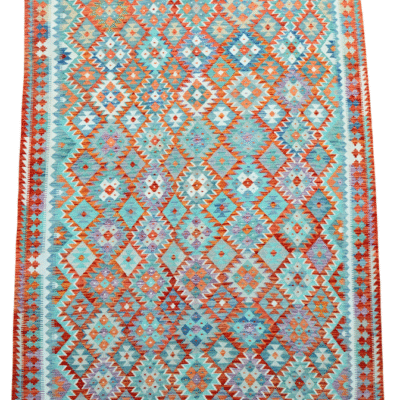 ERSARI KILIM – Traditional Handwoven Flatweave Rug