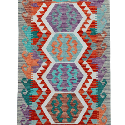 ERSARI KILIM – Traditional Handwoven Flatweave Rug