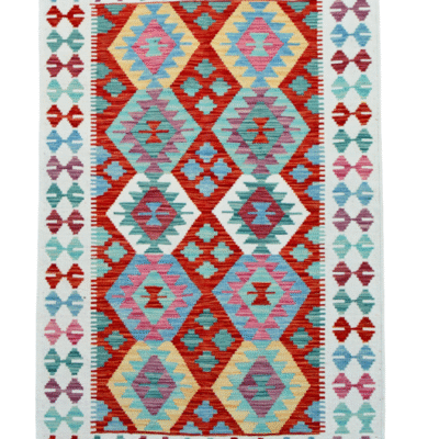 ERSARI KILIM – Handwoven Afghan Flatweave Masterpiece