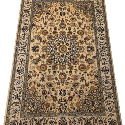 TRADITIONAL NAIN HAND-KNOTTED PAKISTANI RUG ELEGANT CARPET