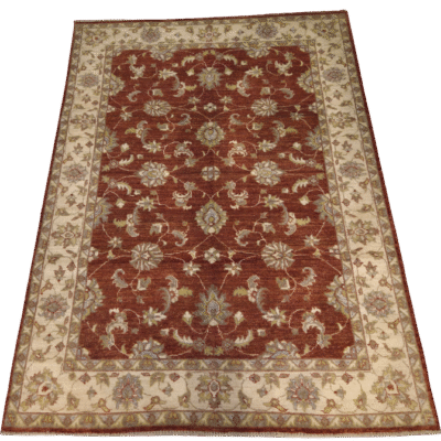 CHOBI TRADITIONAL HAND-KNOTTED AFGHAN RUG