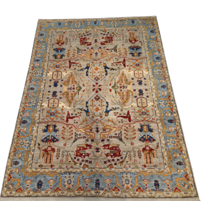 SERAPI TRANSITIONAL HAND-KNOTTED AFGHAN RUG