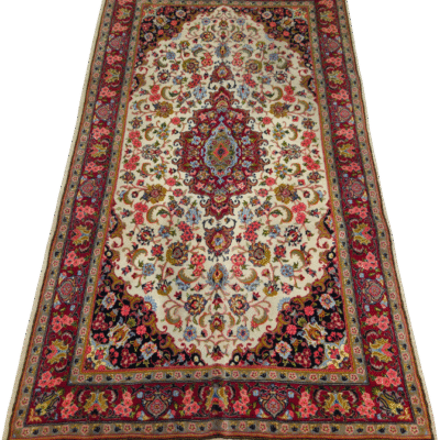 KASHAN TRADITIONAL HAND-KNOTTED PAKISTANI RUG