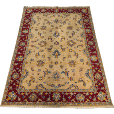 CHOBI TRADITIONAL HAND-KNOTTED AFGHAN RUG