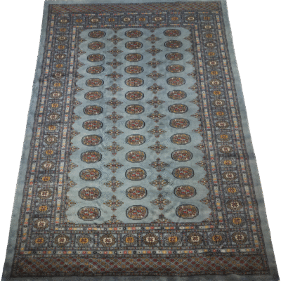 TRADITIONAL BUKHARA HAND-KNOTTED RUG