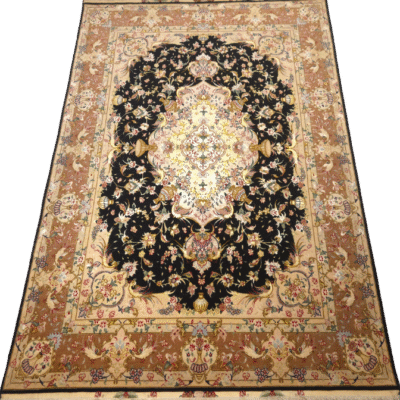 TRADITIONAL ROYAL TABRAIZ HAND-KNOTTED RUG