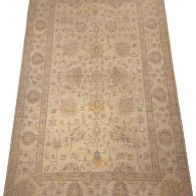 TRADITIONAL AFGHAN CHOBI HAND-KNOTTED RUG