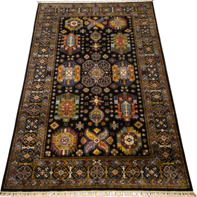 TRANSITIONAL HERITAGE HAND-KNOTTED RUG