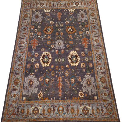 TRANSITIONAL HERITAGE HAND-KNOTTED RUG