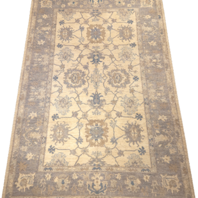 TRADITIONAL AFGHAN CHOBI HAND-KNOTTED RUG