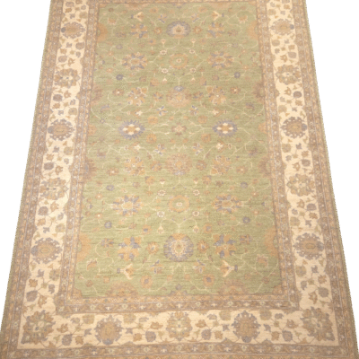 TRADITIONAL AFGHAN CHOBI HAND-KNOTTED RUG