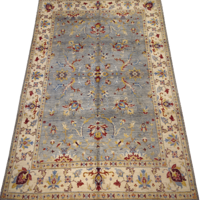 TRADITIONAL CHOBI HAND-KNOTTED RUG