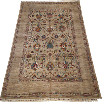 TRANSITIONAL HERITAGE HAND-KNOTTED RUG