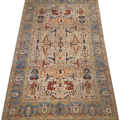 TRANSITIONAL SERAPI HAND-KNOTTED RUG