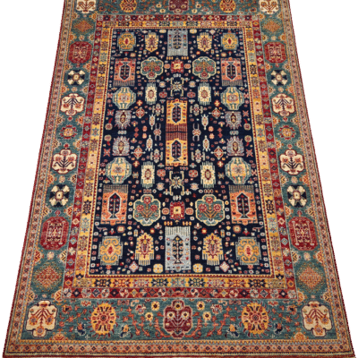 TRANSITIONAL HERITAGE HAND-KNOTTED RUG