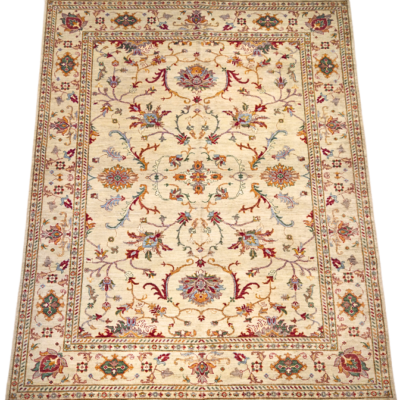 TRANSITIONAL HERITAGE HAND-KNOTTED RUG