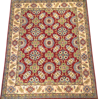 TRADITIONAL KAZAK HAND-KNOTTED RUG