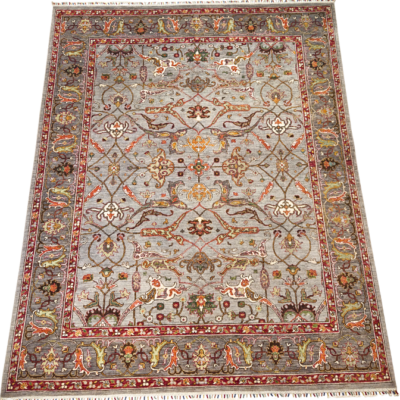 TRANSITIONAL SERAPI HAND-KNOTTED RUG