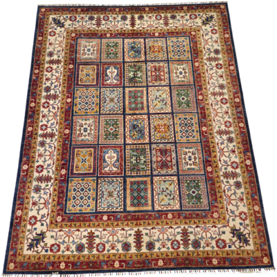 TRANSITIONAL BAKHTIYARI HAND-KNOTTED RUG