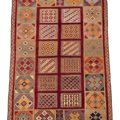KILIM SUMAK SIRJAN HAND-WOVEN RUG