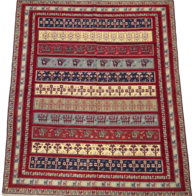 KILIM SUMAK SIRJAN HAND-WOVEN RUG