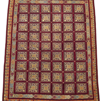 KILIM SUMAK SIRJAN HAND-WOVEN RUG