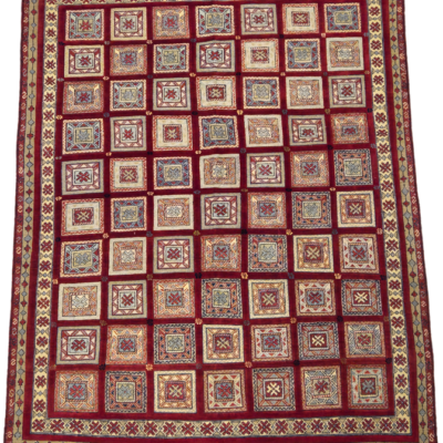 KILIM SUMAK SIRJAN HAND-WOVEN RUG