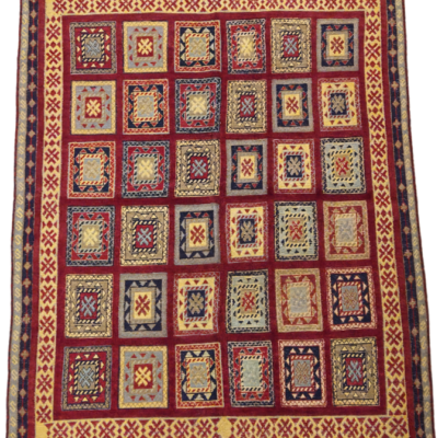KILIM SUMAK SIRJAN HAND-WOVEN RUG
