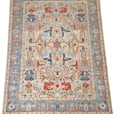 TRANSITIONAL SERAPI HAND-KNOTTED RUG
