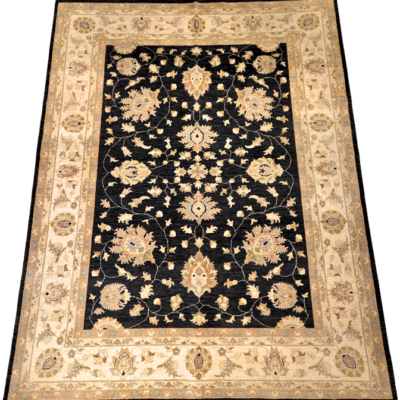 TRADITIONAL CHOBI HAND-KNOTTED RUG