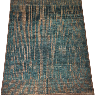 CONTEMPORARY MOROCCAN HAND-KNOTTED RUG