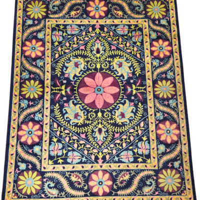 CONTEMPORARY MODERN HAND-KNOTTED RUG