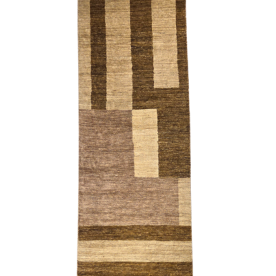 GABBEH HAND-KNOTTED RUNNER RUG