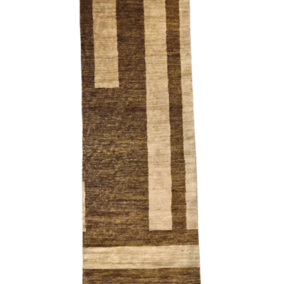 GABBEH HAND-KNOTTED RUNNER RUG