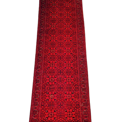 TURKMAN HAND-KNOTTED RUNNER RUG