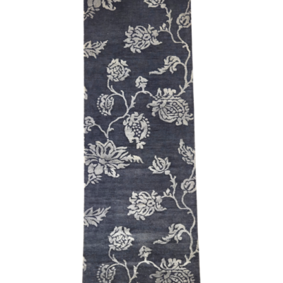 TWO TONE HAND-KNOTTED RUNNER RUG