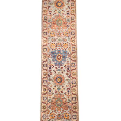 HERITAGE HAND-KNOTTED RUNNER RUG