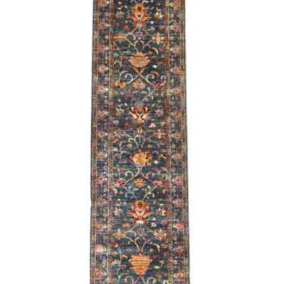 HERITAGE HAND-KNOTTED RUNNER RUG