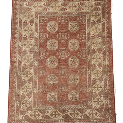 TRADITIONAL KAZAK HAND-KNOTTED RUG