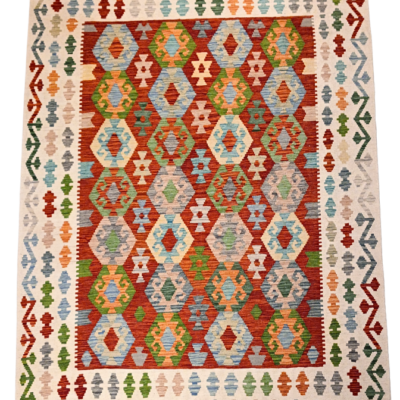 ERSARI KILIM HAND-WOVEN RUG